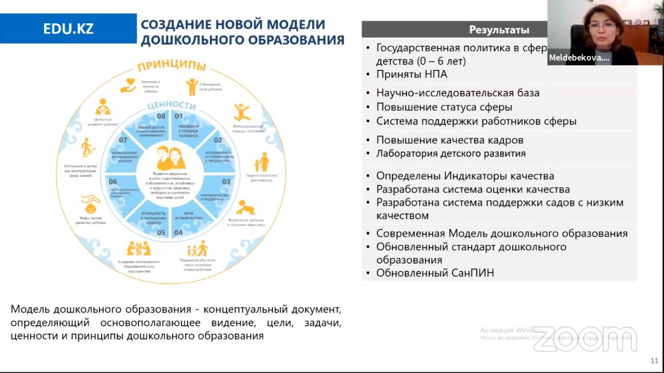 Дошкольное образование в казахстане презентация